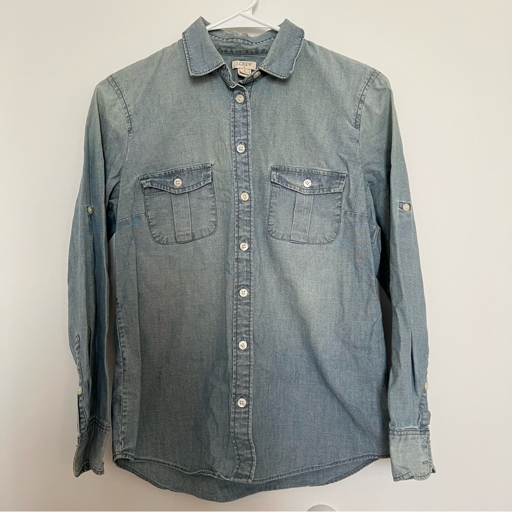 J. Crew | Petite Chambray Shirt